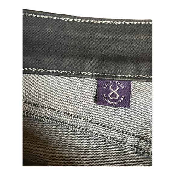 NYDJ Womens Jeans Not Your Daughters Jeans Stretch Leggings Charcoal Gray Grey 8 - Picture 4 of 7